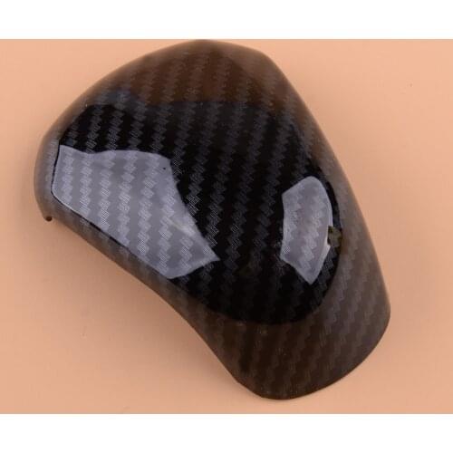 Carbon Fiber Style Gear Shift Knob Cover Shifter Head Cap Trim Fit For Chevrolet Blazer 2019-2020