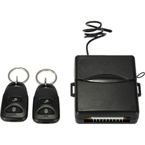 Universal Car alarm system key remote control Car Central Locking Keyless Entry smart remote car key system kit for Peugeot 307