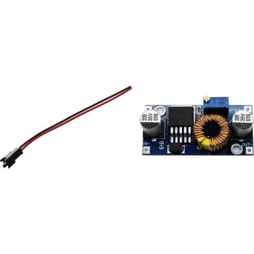 10 Pairs 15Cm JST SM 2Pins Plug Male To Female Wire Connector & 1 Pcs 5A XL4005E1 Adjustable Step-Down Power Module