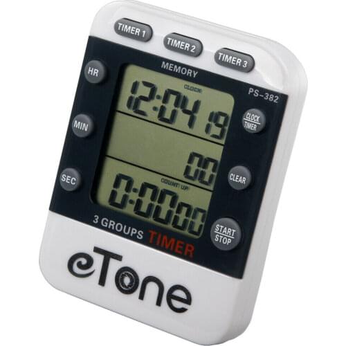 ETone 3 Channel Triple Darkroom Timer Counter Film Developing Countdown Clock