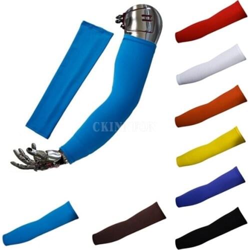 50Pcs/Lot Cycling Arm Warmers Coolers Arm Sleeves Golf Bike Outdoor Protective Uv Cover