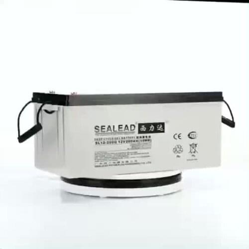 Morel agm solar deep cycle battery 12v 200ah 2000+ cycle for home energy system