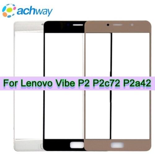 Lenovo vibe P2 P2a42 P2c72 Front Outer Glass Lens Touch Panel Cover Replacement 5.5'' For Lenovo Vibe P2 Front Screen Lens