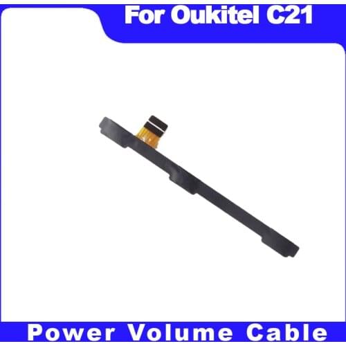 New OUKITEL C21 Side Button Flex Cable Original Power + Volume Button FPC Flex Cable repair accessories for OUKITEL C21 Board