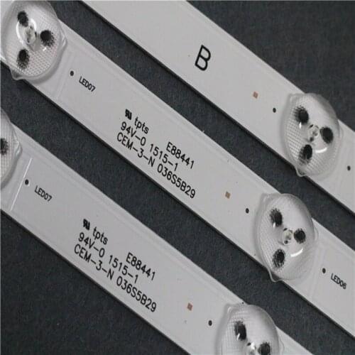 30pcs x LED Backlight Strip for SONY 32 TV for SAM SUNG2014 SONY DIRECT FIJL 32V A3228 8LEDs REV1.2_140404 8 LEDs 612mm