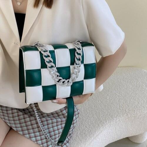 Luxury Brand Designer Woven Handbags Purses Women Shoulder Crossbody Bags 2021 New Ladies Messenger Bags Totes High Quality