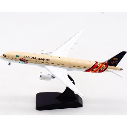 1/400 scale B787-9 HZ-ARF G20 SAUDIA Airline airplane toy aircraft diecast alloy plane with landing gear model