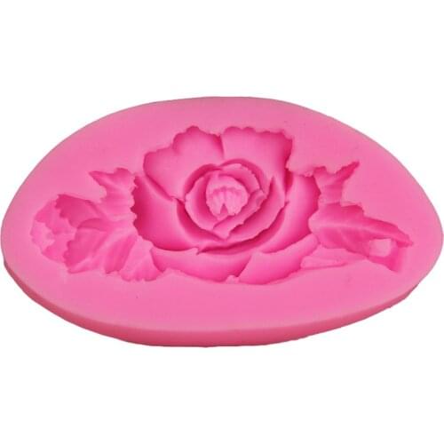 Peony Flower Silicone Baking Forms Fondant Cake Chocolate Mould Sugar Craft Cutter DIY Cupcake