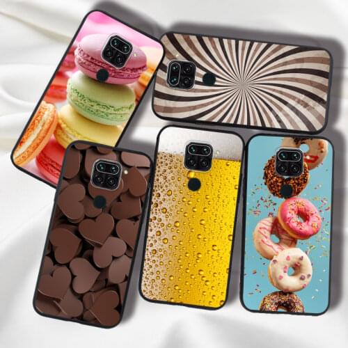 For Xiaomi Redmi Note 9 8 Pro 9S 8T 7 6 Pro Redmi 9 9A 9C 8A Case Cover Silicone Soft Bumper Chocolate Coffee on Redmi9