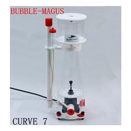 BUBBLE-MAGUS Protein Skimmer CURVE 7 CURVE7 new model marine reef coral SPS LPS salty water Aquarium skimmer