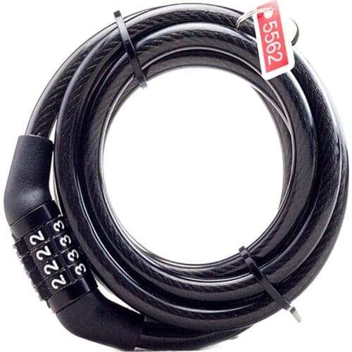 Bicycle code lock Bike Cable Basic Self Resettable Combination Bike Locks Simple structure solid reliable mtb accesorios 1000mm