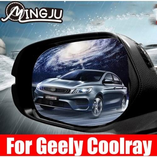 For Geely Coolray 2018 2019 2020 2021 Proton X50 SX11 Rearview Mirror Rainproof Film Waterproof Patch Protective Accessories