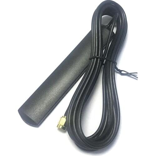 1PC 3G 4G LTE patch antenna 3dbi 3meters extension cable with SMA/CRC9/TS9/TNC/N connector GSM aerial wholesale NEW