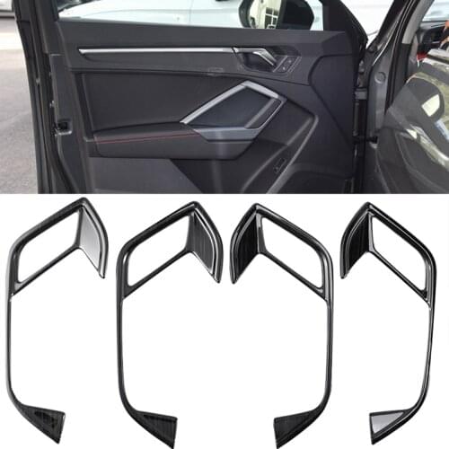 Car Interior Door Handle Decorative Cover Inner Door Bowl Cover for -Q3 F3 2019 2020