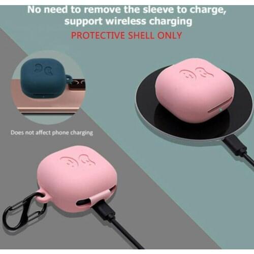 For Samsung Galaxy Buds Pro Case Soft Silicone Buds Cases For Samsung Protector Shockproof Earphone Accessories Anti-drop P P1K0