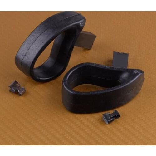 DWCX Front Pair Car Adjustment Seat Lift Tilt Release Pull Handle W/ Clip fit for VW Lupo MK4 Golf Polo 1J3881633B/1J3881634B