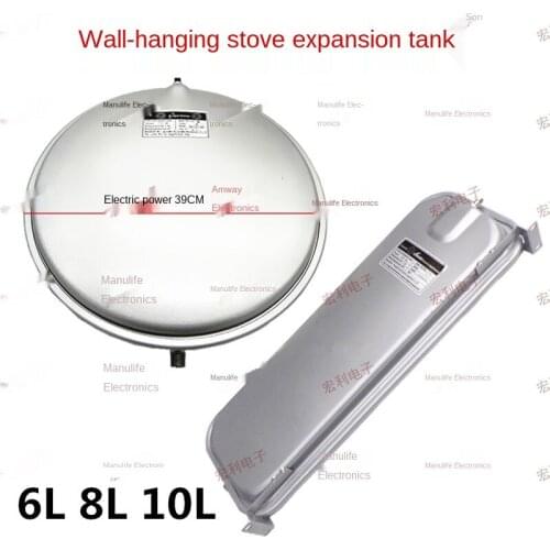 Wall mounted boiler, expansion tank, electric heater, hot water boiler, original 6 L 8L, round and square, household accessories