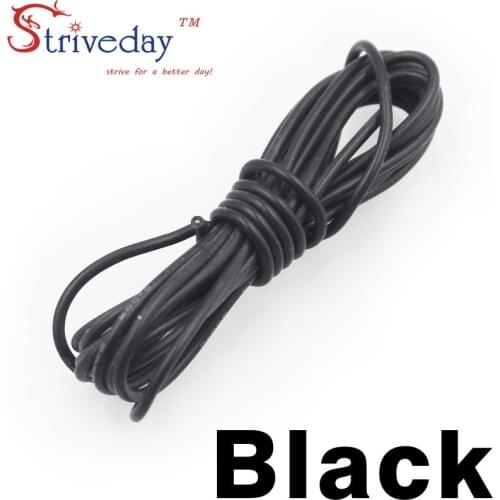 5 meters 16.4 ft 30AWG Flexible Rubber Silicone Wire Tinned copper line DIY Electronic cable 10 colors to choose from