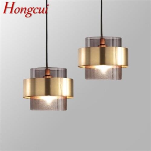 Hongcui Nordic Pendant Light Fixture Modern Simple LED Lamp Decorative For Home Bedroom Dining Room