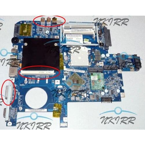 ICW50 LA-3581P ICY70 L02 L07 REV: 1.0 ICW50 L10 REV: 3.0 MBAK302005 MXM MotherBoard for Aspire 7520 7220 5520 7520G 7220G 5520G