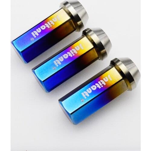 Gr5 titanium lug nut for racing car