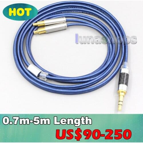 High Definition 99% Pure Silver Earphone Cable For Audio Technica ATH-ADX5000 MSR7b 770H 990H ESW950 SR9 ES750 ESW990 LN006794