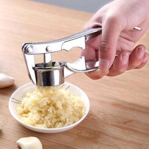 Kitchen Garlic Press Crusher Vegetables Ginger Squeezer Masher Handheld Ginger Mincer Tools Kitchen Accessories S/L