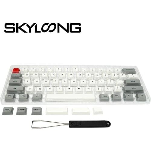 Skyloong 61/64/68 Keys PBT Keyscaps Mechanical Gaming Keyboard Accessories Cute Keyscap For Gk61 GK64 SK61 SK64 SK68