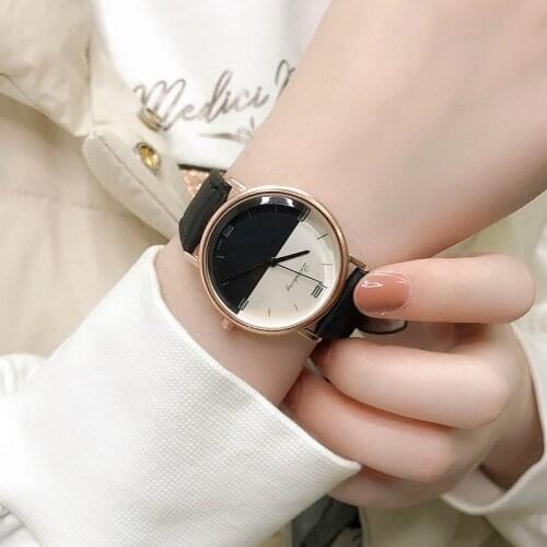 New Fashion Simple Women Watches Ladies Casual Leather Quartz Watch Female Clock Relogio Feminino Montre Femme Zegarek Damski