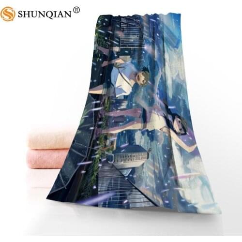 Customize Your Favorite Weathering With You 35x75cm Daily Exercise Fitness Fast Dry Face Microfiber Towel