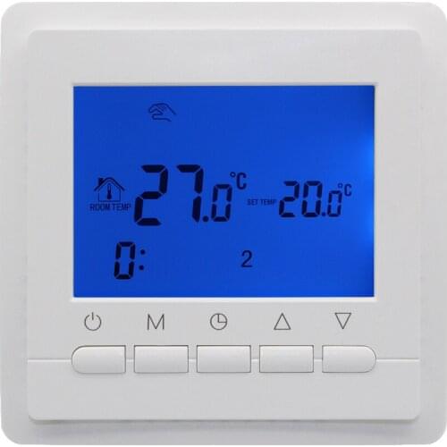 3A 220V Programmable Room Digital Thermostat for Gas Boiler Electric boiler LCD Screen Temperature Controller weekly programme