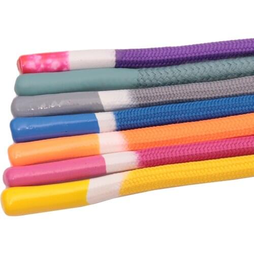 Weiou Colorful Laces Full Coverage Epoxy Shoelaces Anti-Slip&Stable Good Feeling Unisex Boots Cords Pure Fruit Colour Shoe Ropes