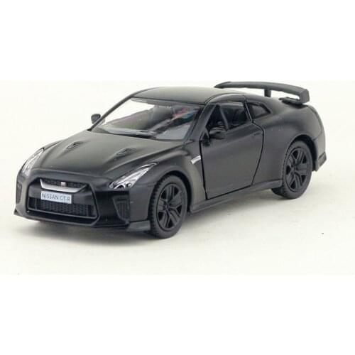 RMZ City Toy/Diecast Model/1:36 Scale/Nissan GT-R R35/Pull Back Doors Openable Car/Educational Collection/Gift/Children