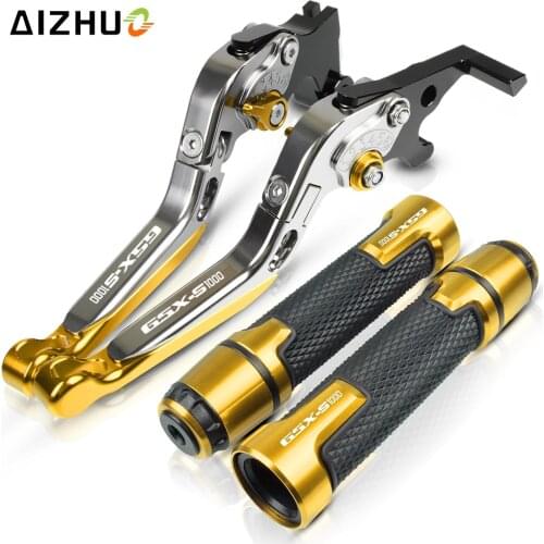 Motorcycle Handle Grips HandBar End Brake Clutch Lever FOR SUZUKI GSXS1000 GSX-S1000/F/ABS GSX S GSX-S 2015 2016 2017 2018 2019