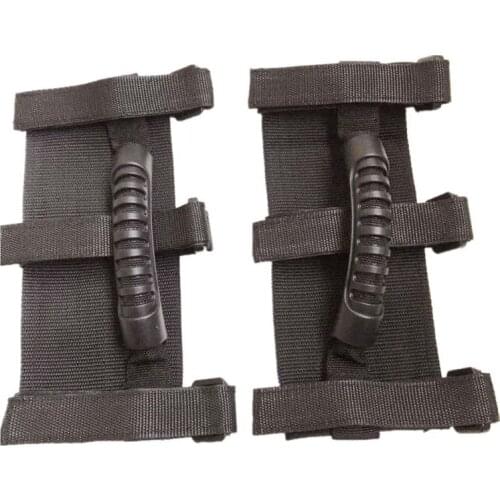 Roll Bar Grab Handle Handles Black for jeep Wrangler CJ YJ TJ JK