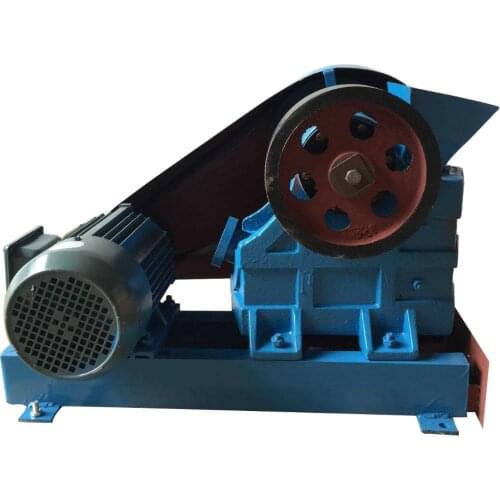 PE100*60 Jaw Crusher Ore crusher Laboratory crusher Glass stone and chemical 230-400kg/H