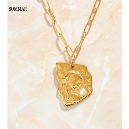 SOMMAR Pearl Necklaces For Women