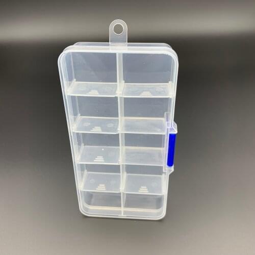 New 8/10/15 slot cell electronic component box jewelry storage box screw classification removable multi-functional plastic box