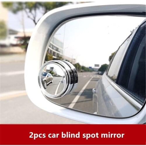 Car 360 Wide Angle Round Blind Spot Mirrors Adjustable Automotive Reversing Rear View Assist Mirror Vehicle Exterior Tools