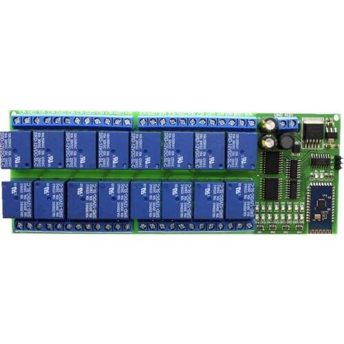 12V 16 Channel Bluetooth Relay Board Wireless Control Remote Switch Smart Home Lighting