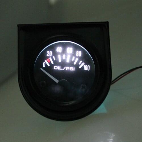 12V Digital Electric Oil Pressure Gauge Sensor Universal 52mm Prosport