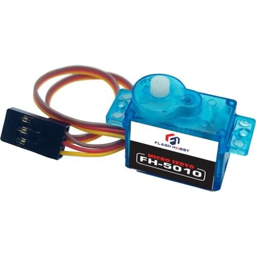 4PCS FlashHobby FH-5010 5g Coreless Digital Plastic Gear Nano Servo for RC Model Indoor Micro Airplane FPV Drones DIY Parts