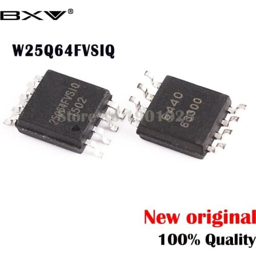 5PCS W25Q64FVSSIQ W25Q64FVSIQ 25Q64FVSSIQ 25Q64FVSIQ 25Q64 SOP-8 new and original