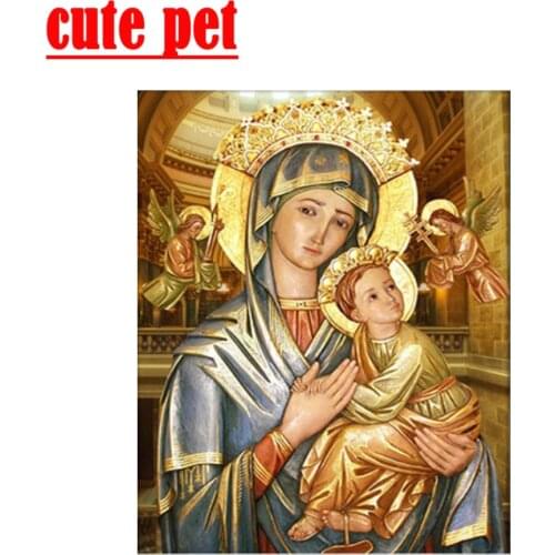 5D Religion Icon diamond painting female deity living room diamond painting square diamond Cross Stitch