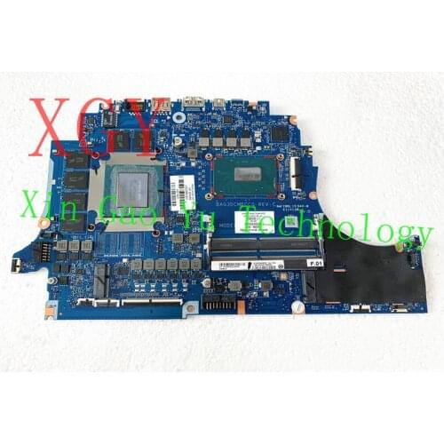 Alta qualidade para FOR hp 15-dc laptop motherboard dag3dcmbcc0 L52266-001 L54315-001 com sr3yy I7-8750H cpu 100% testado