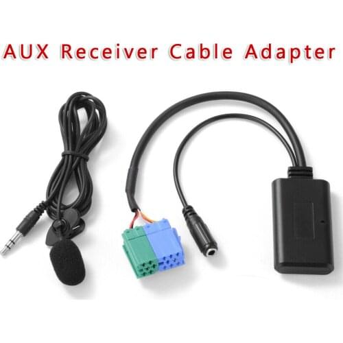 For Becker AUX Receiver For Porsche Adapter Cable MA2254 Radio &1x Microphone For Music Lovers Module Durable