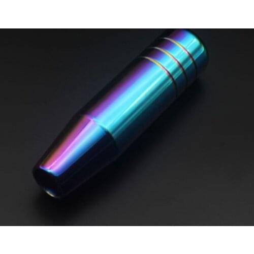 X7AE Car Universal Aluminum Gear Shift Knob 18cm Racing Shifter Handle Lever Stick MT Gear Stick Knob