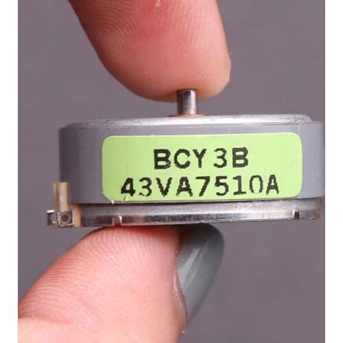 BCY3B Original Japan Solar Power Motor 400 Ultra Thin micro mini DC Motor DC 3V 6500RPM 49mA Diameter 24.3mm DIY Fan