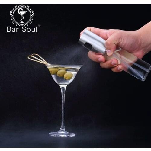 Bar Soul Cocktail Flavoring Bottle Spary Bottle Seasoning Bottle Acrylic Airbag Style Professional Bartender Tools Bar Tools