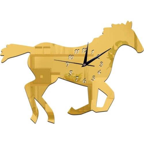 New fashion 3D big size wall clock mirror sticker DIY wall clocks home decoration wall clock meetting room